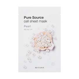 MISSHA Pure Source Cell Sheet Mask (Pearl), 1er Pack