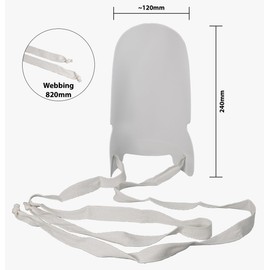 Aidapt Gutter Style Sock Aid,Easy Pull On Assistance for Elderly,Back Pain,Disabled,Hip Replacement,Post Surgery,Guidance Straps,Dressing Aid,Compression Socks,Pregnant,Flexible