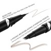 LAVONE Eyebrow Pen,2-IN-1 Dual-ended Waterproof Eyebrow Pencil,with 4 Tip Microblading