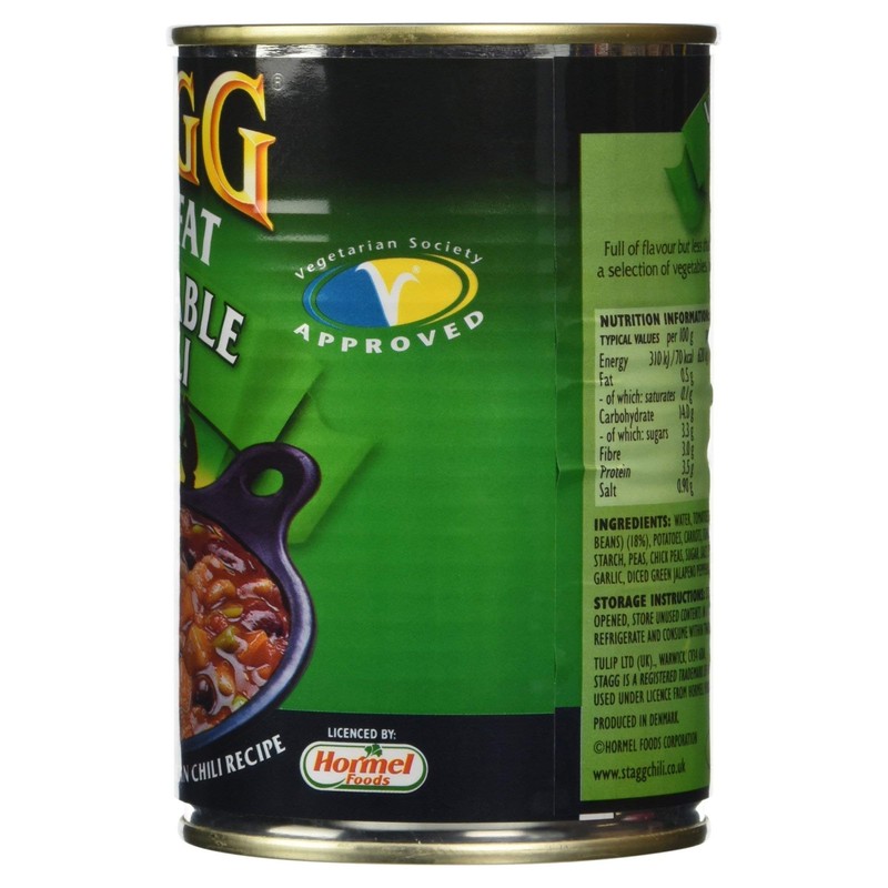Stagg Vegetable Garden Vegetable Chili 2 x 400 g (800