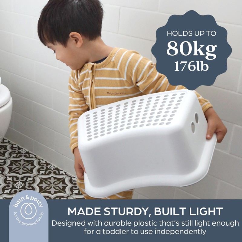 Dreambaby Toilet seat and Step Stool, Grey, 2 Piece Set