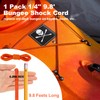 Kayak Deck Rigging Kit 1/4" 9.8' Bungee Cord with 6