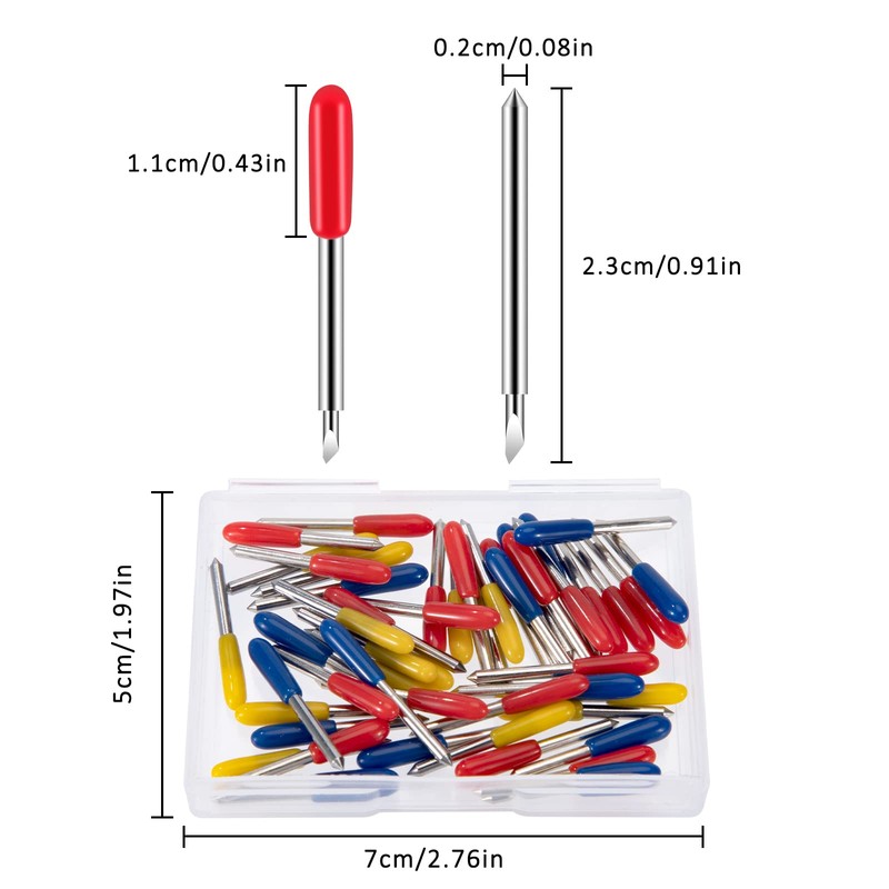 Roland Cutting Blade Vinyl Plotter Blades Cutter Carbide Blade 50pcs