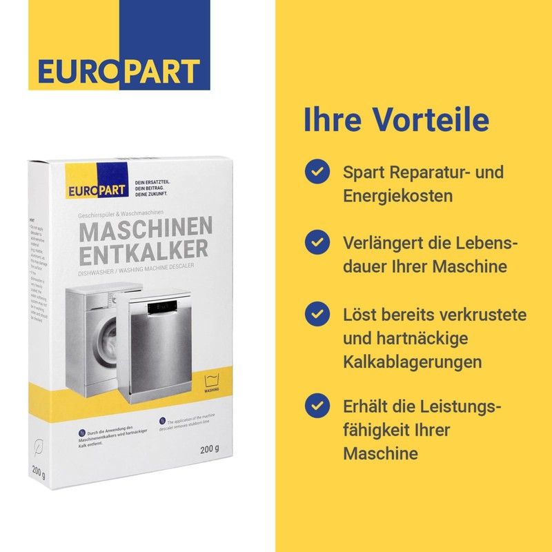 LUTH Premium Profi Parts Machine Descaler Compatible with Europart 10083653