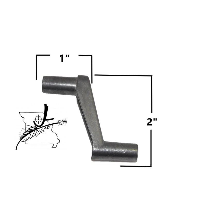 1" Metal RV Mobile Home Window Open Crank Handle Lever