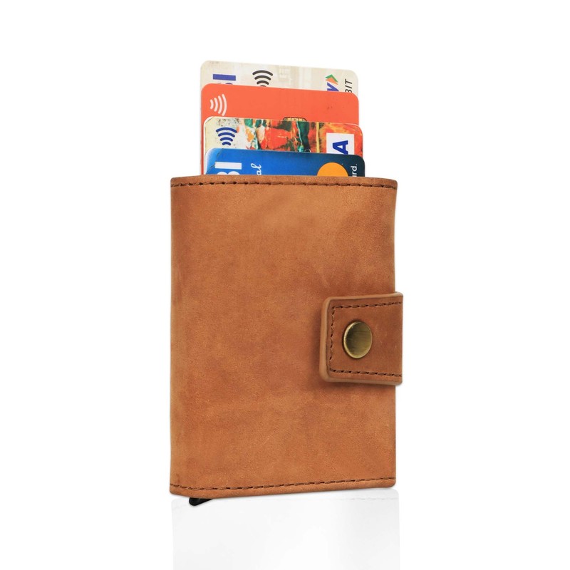 Slim Wallet with Coin Compartment and RFID Protection 24 (10A)