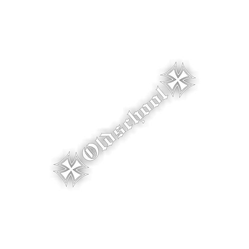 Schönheits Shop Oldschool Windscreen Sticker Tuning Turbo Dapper Rear Window