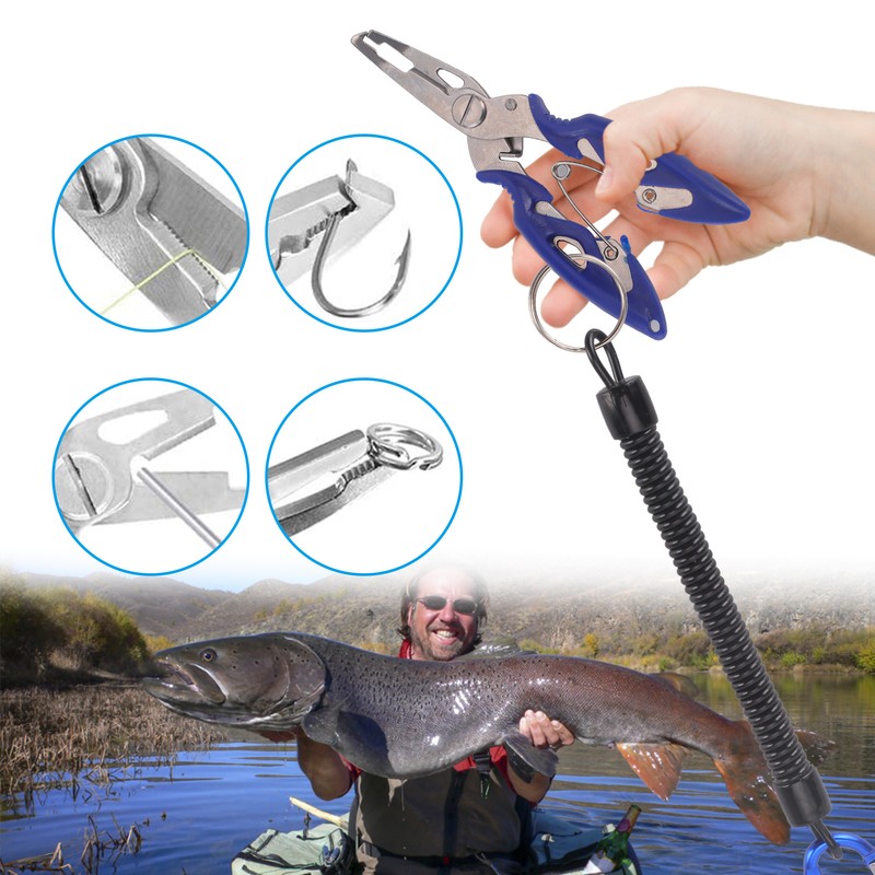 Fishing Tool Kit Fishing Hook Remover Tool Fish Lip Gripper