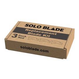 Solo Blade Cutter Replacement Blade Kit 3-Pack. Purchase ONLY IF you already own the Solo Blade cutter.