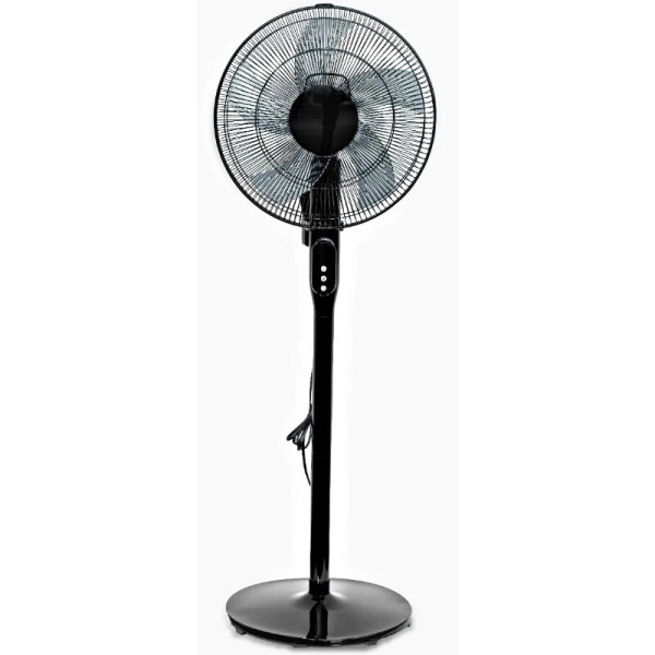 Unbranded Pelonis 16" 12-Speed Adjustable Height Quiet Pedestal Fan with