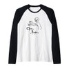 Zombie Grr Argh Raglan Baseball Tee