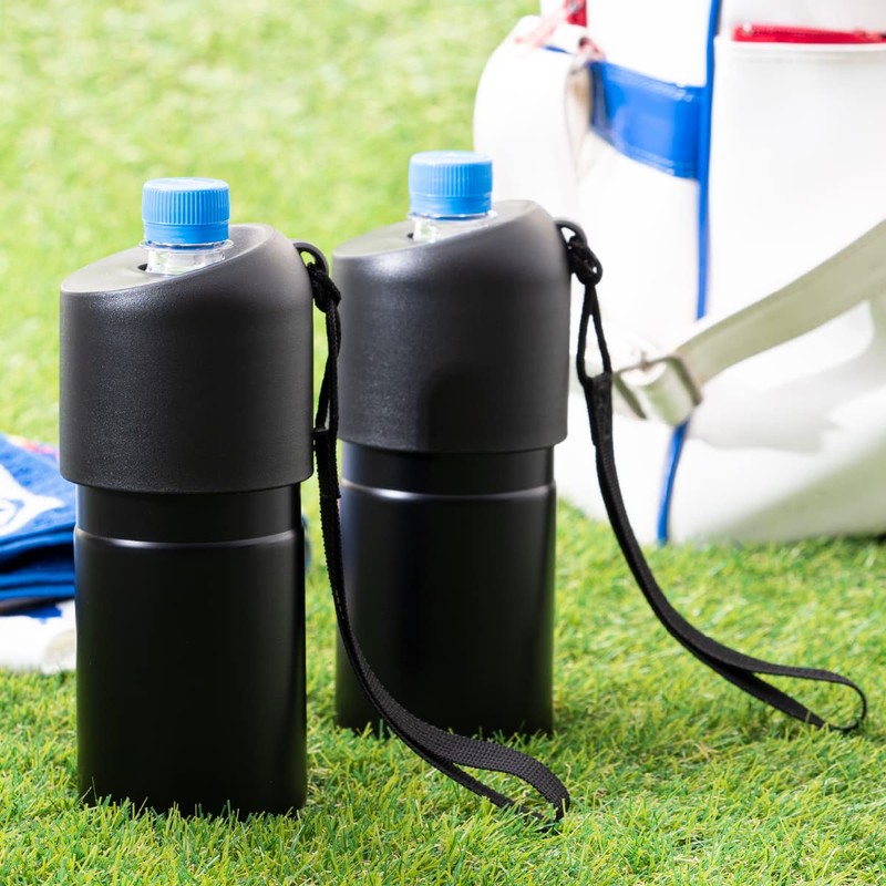 Atlas ABIB-BBK2P Plastic Bottle Holder, Water Bottle, 2-Pack, Cold Insulated,