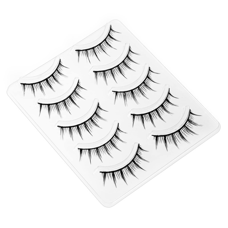 False Eyelashes, Natural Popular, Top Eyelashes, Short, Thick, Popular Black,