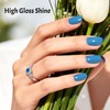 JODSONE 36Pcs Gel Nail Polish Kit with 4 Functional Adhesive