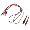 4mm Dual Banana Plug Test Leads with Repair Testing Hooks