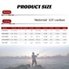 J-BARZILLAI Flame One Piece Lure Fishing Rod 7ft Baitcasting Spinning