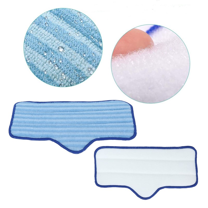 3PCS Microfiber Mop Pads Refill Replacement Premium Strong Absorbent Washable