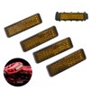 Ocobudbxw 4 Pcs/Set Bicycle Pedal Reflector Safety Night Cycling Reflective