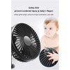 linlinfa Car Fan, USB Fan, 12V/24V Universal 360°Rotating Car Cooling