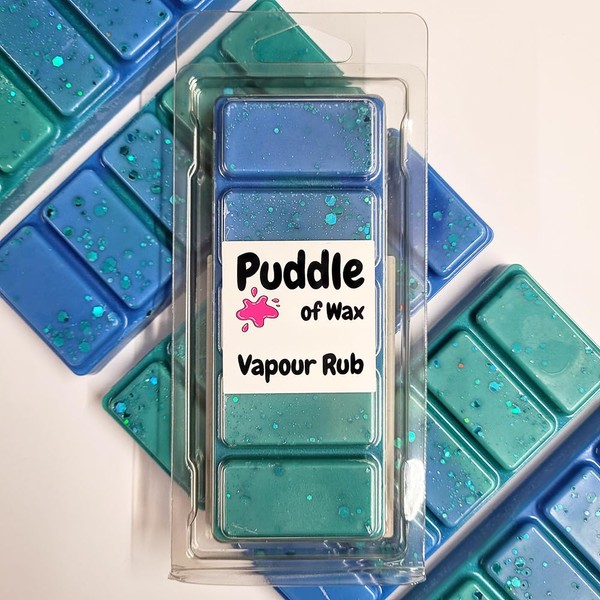 Puddle of Wax - Vapour Rub Soy Wax Melt Snap