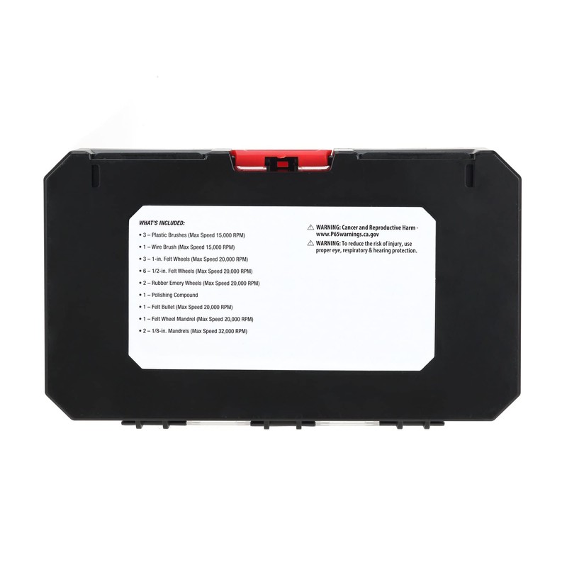 HYPER TOUGH 20-Piece Cleaning & POLISHING Set for Rotary Tools