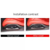 necar2020 Carbon Fiber Seat Adjust Panel Cover Trim Accessories For