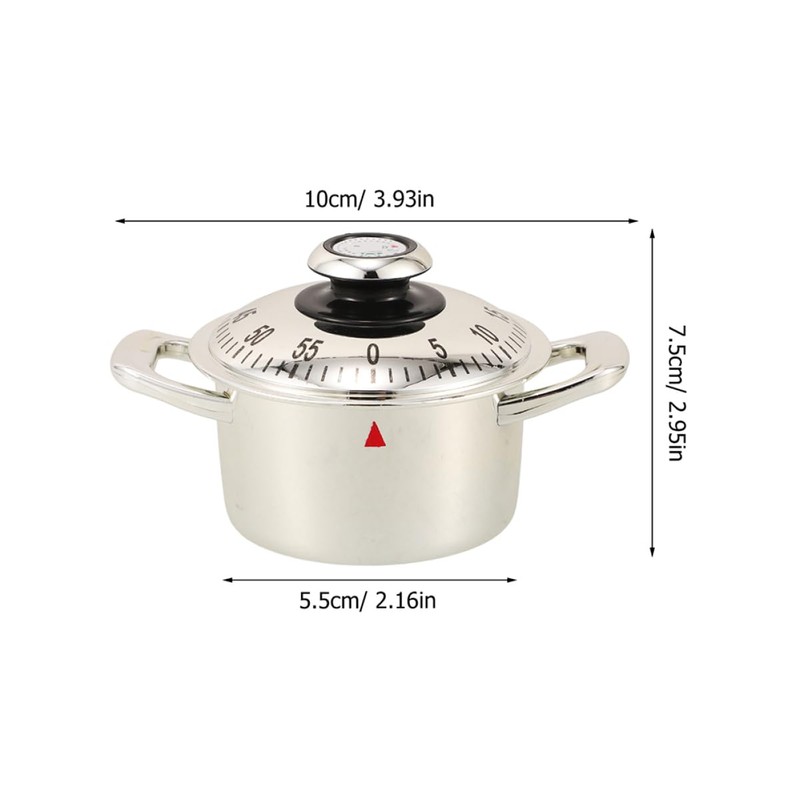 iplusmile 2pcs Mechanical Countdown Timer for Cooking and Baking User