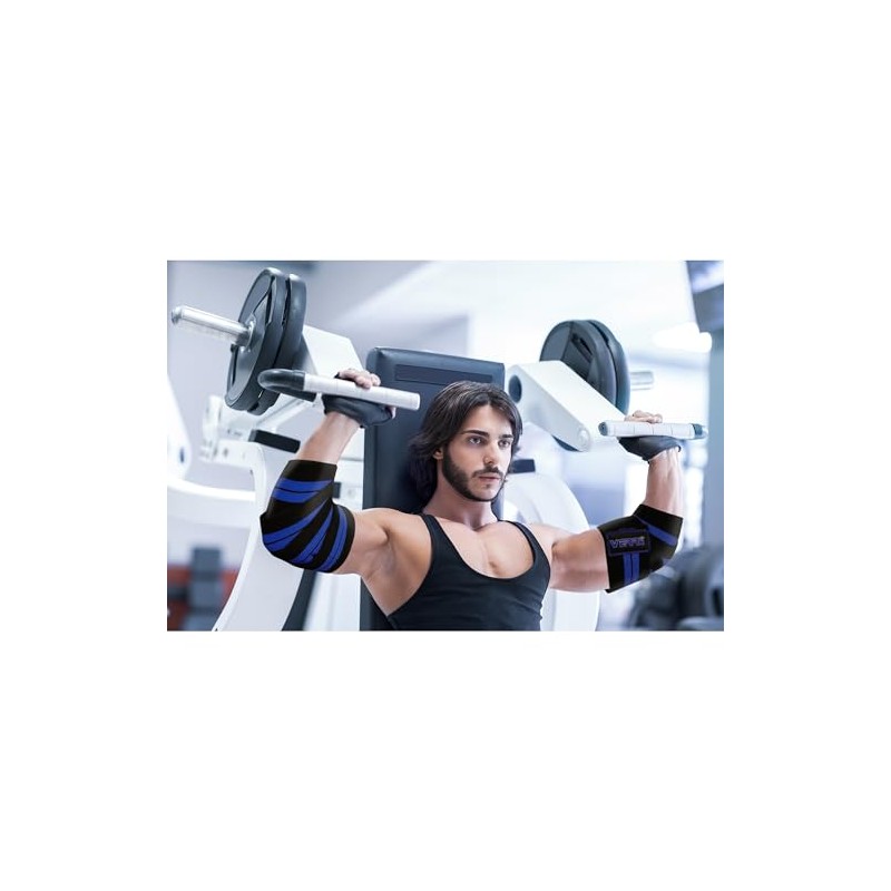 VERRI Vendas para codo, coderas para pesas, crossfit, gym o