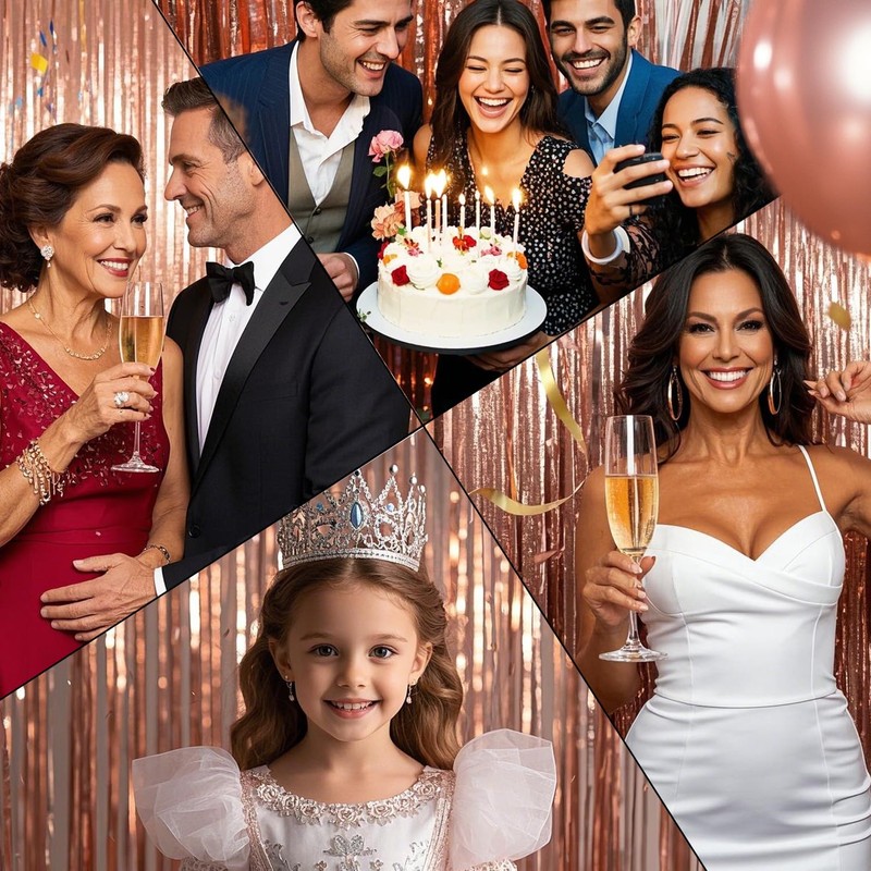 Sweet 16th Birthday Decorations For Girls, Happy Birthday Banners Party