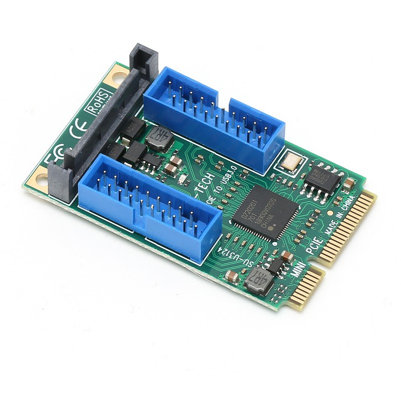 MINI PCIE to USB3.0 Front Expansion Card for Windows XP/2003/Vista
