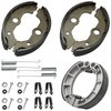 Front & Rear Brake Shoes Kit for Honda Foreman 400