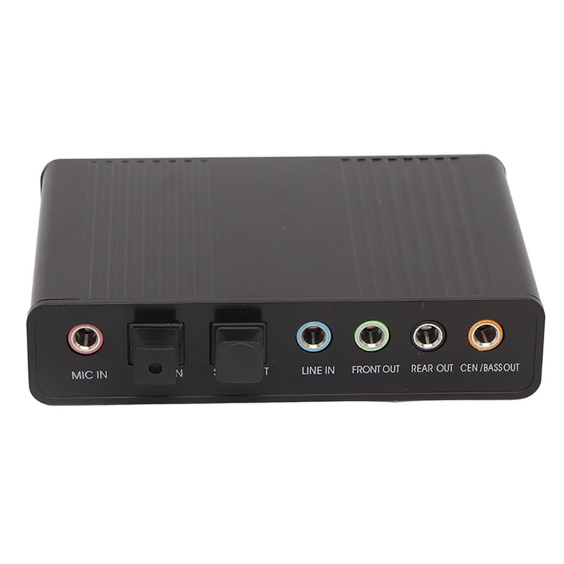 USB Sound Card 6 Channel 48kHz Sampling Rate Analog Play