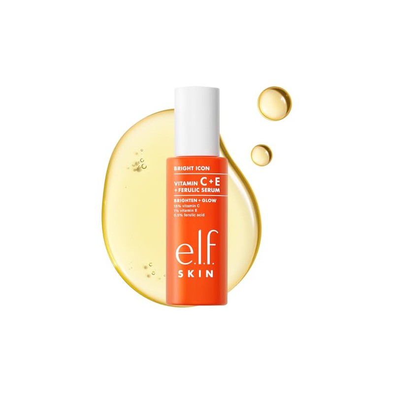e.l.f. Suero Bright Icon Vitamin C + E + Ferulic