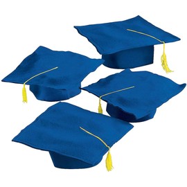 Fun Express Graduation Cap - Create Lasting Memories with Adorable Graduation Mortarboard Caps Blue