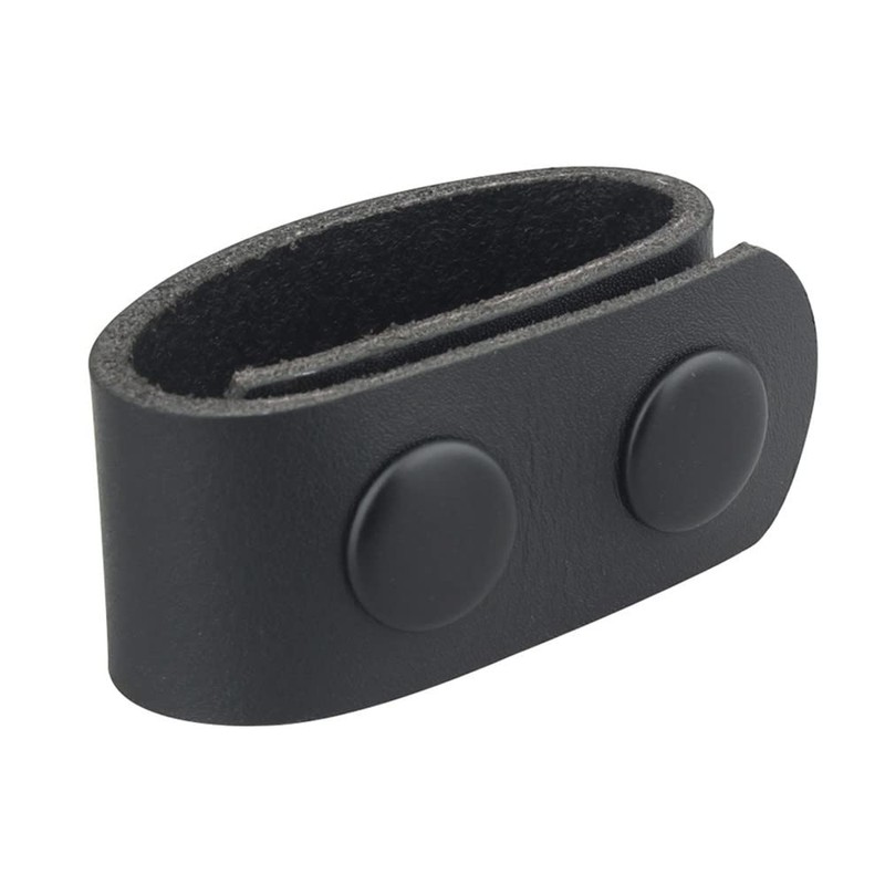 DONGKER Leather Belt Keeper, 1/2/4 Piece Security Belt Holder, Tactical