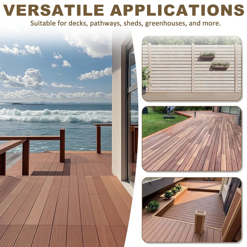 24 Pack Adjustable Deck Support Pedestal Kit, Deck Foundation Base,