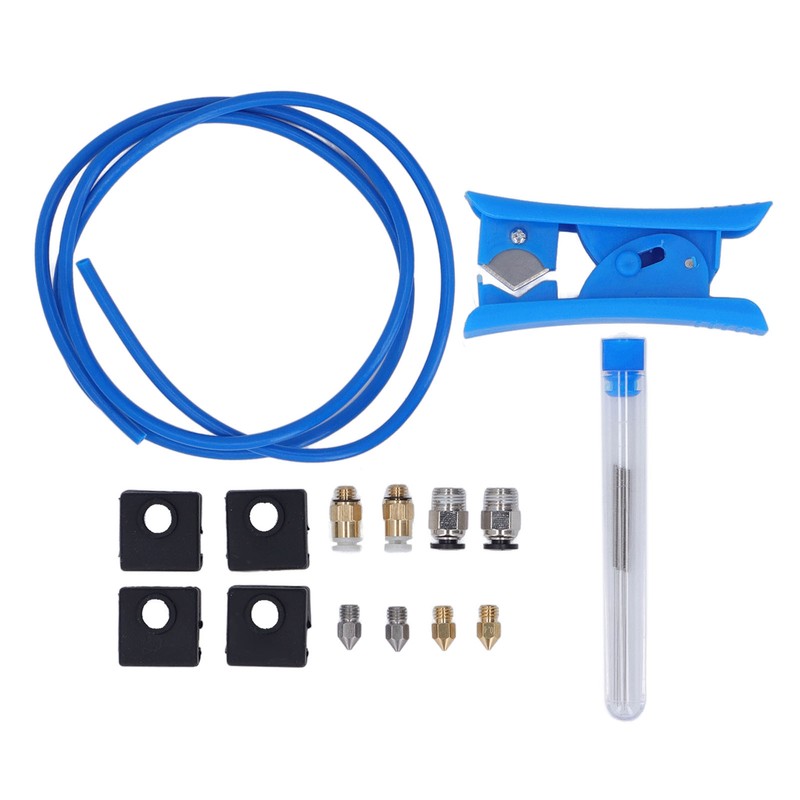 3D Printer Accessories MK8 Nozzles Pneumatic Connector Fittings PTFE Pipe