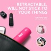 Flint Classic Pink Retractable Mini Lint Roller with 30 Extra