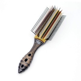 YSPARK YS-WD115 Wood Dragon Air Styler Straightening Brush 9 Row Hair Brush 1 Piece