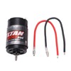 550 Brushed Motor with 320A Two Way Brushed Waterproof ESC