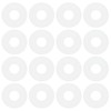 ECSiNG Pack of 100 Nylon Flat Washers M5 Flat Washers