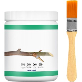 FTVOGUE Sellador de Poda para Heridas de ?rboles para Heridas de ?rboles, Crema Curativa, Ap?sito para Heridas de ?rboles de 100g con Cepillo