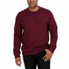 Gerry Men's Textured Crew Pullover Sweatshirt (US, Alpha, Medium, Regular,