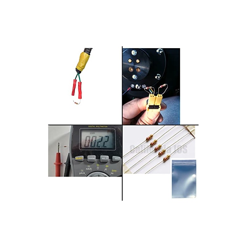 2.2 Ohm Resistors 1/4 W (0.25 Watts) 5% Tolerance, 2.2