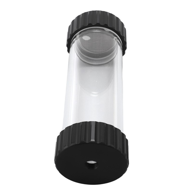Cylindrical Water Cooling Tank PC Water Tank Built in Filtration