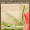 Multifunction Bean Slicer, Green Bean Frencher Tool, Stainless Steel Shredder
