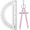 EBOOT Student Geometry Math Set, Drawing Compass and 6 Inch