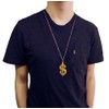 Novelty Giant Plastic Party 30'' Chain Dollar Sign Necklace Decor