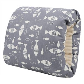 GLOGLOW Nursing Arm Pillow, Baby Nursing Arm Pillow Made of Soft Cotton, Bottle Feeding Pillow for Newborns [Small Grey Fish] Placemats