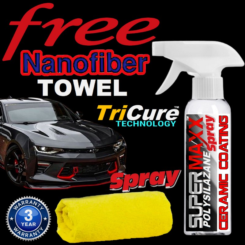 Platinum CERAMIC COATING SPRAY "3 YEAR HIGH GLOSS CAR COATING